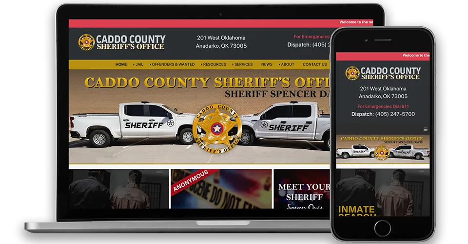 Caddo County Sheriff - OK Sheriff's Office website