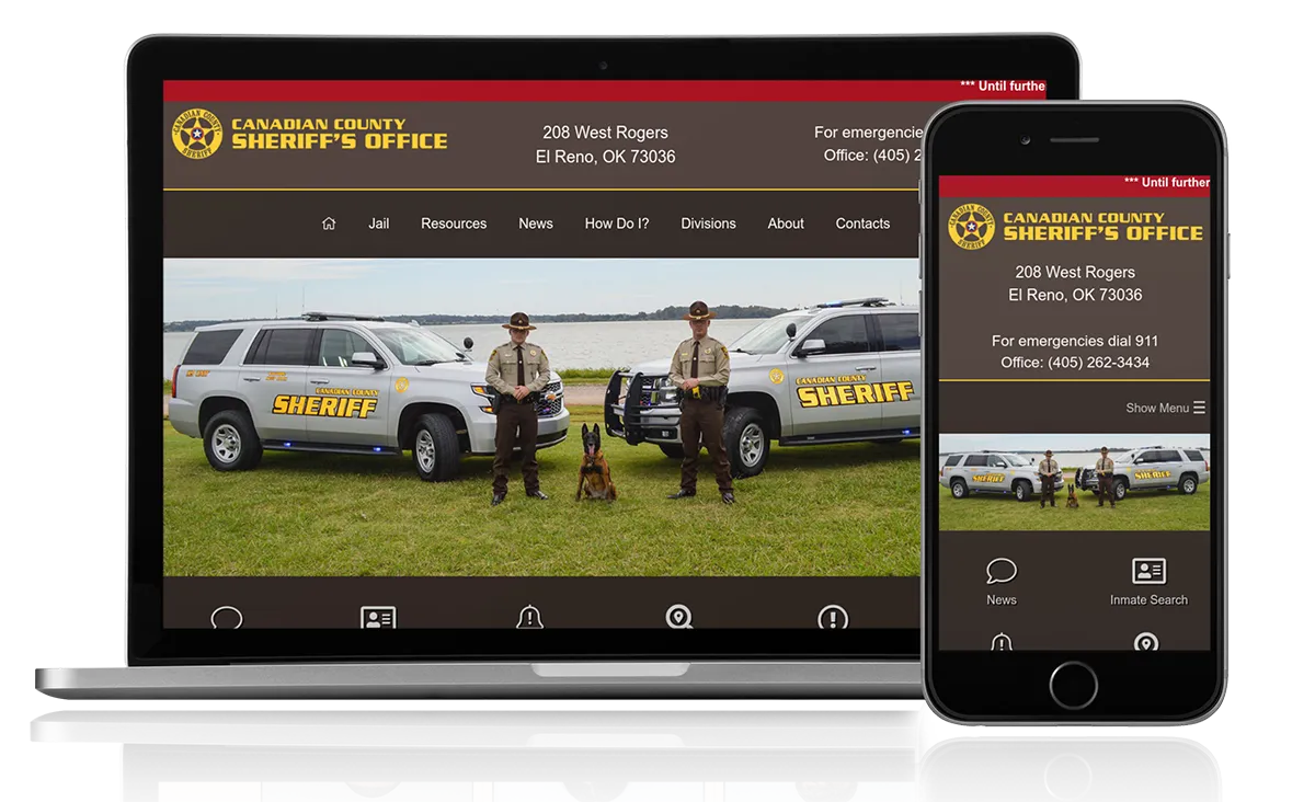 Canadian County Sheriff - OK Sheriff's Office website