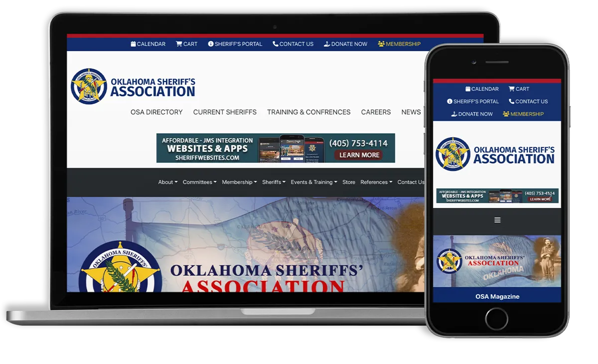 Oklahoma Sheriffs' Association Sheriff's Office website